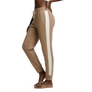 Nautica Tan Side-Stripped Jogger Pants Size XL